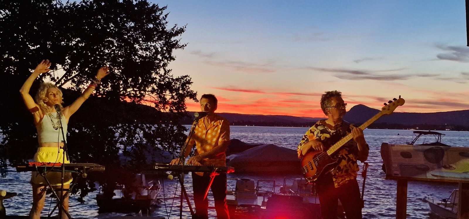 Concert de Mich-Line — synthé-pop francophone en live